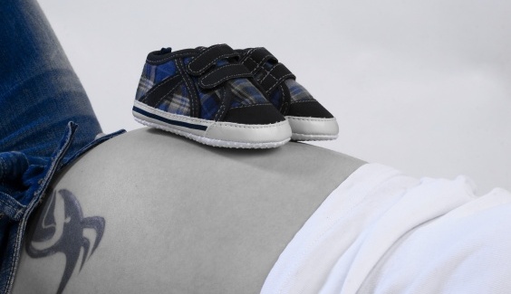 Těhotenská fotografie